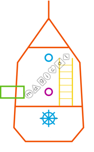 Design of playground marking/equipment - Ship Ahoy | School playground markings / Primary schools