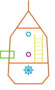 Thumbnail design of playground marking/equipment - Ship Ahoy