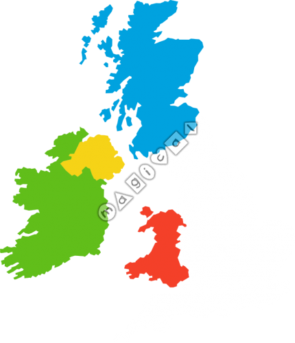 Design of playground marking/equipment - UK Map | School playground markings / Primary schools