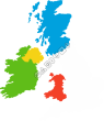 Thumbnail design of playground marking/equipment - UK Map