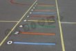 Thumbnail photo of playground marking/equipment - Run & Touch Lines